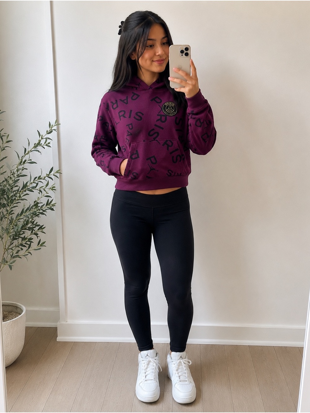 Nike Jordan Paris Saint-Germain PSG Cropped Hoodie | Youth XL | NWT